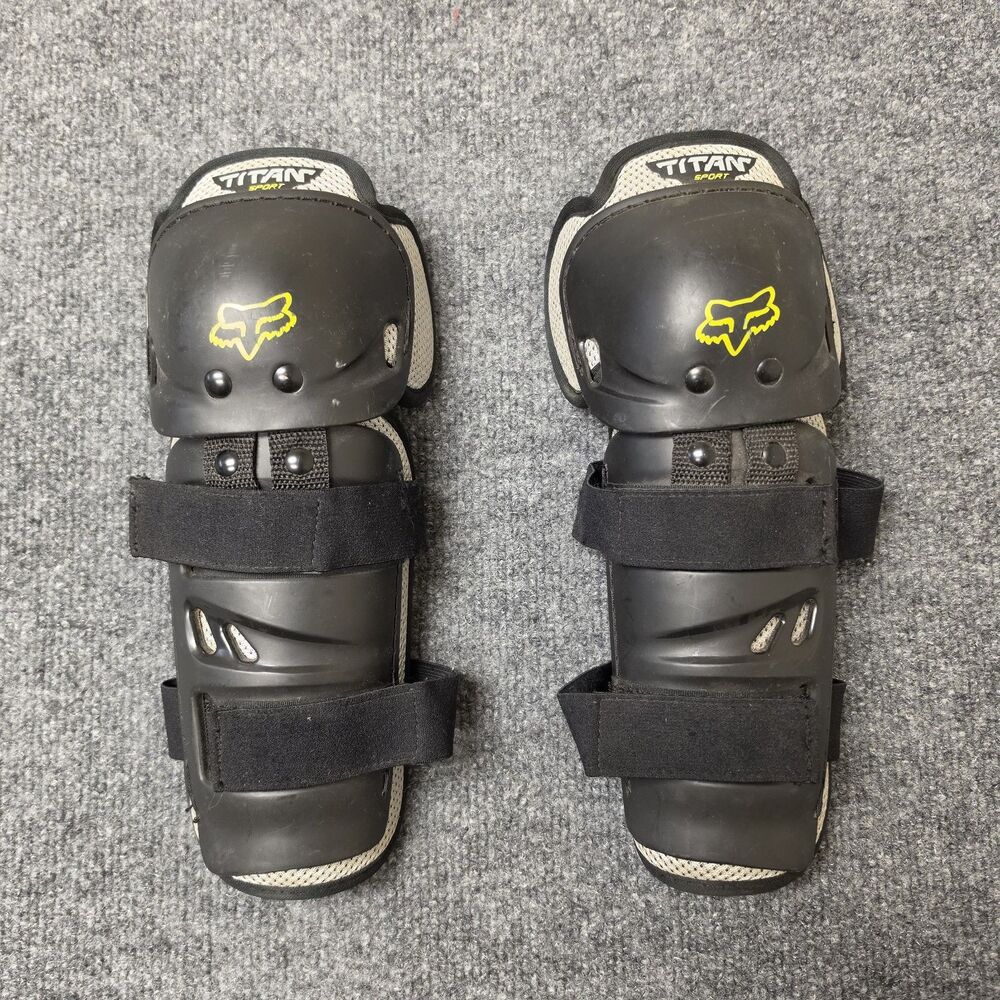 Fox Racing Youth Titan Sport Motocross Dirt Bike Knee Pads Guards
